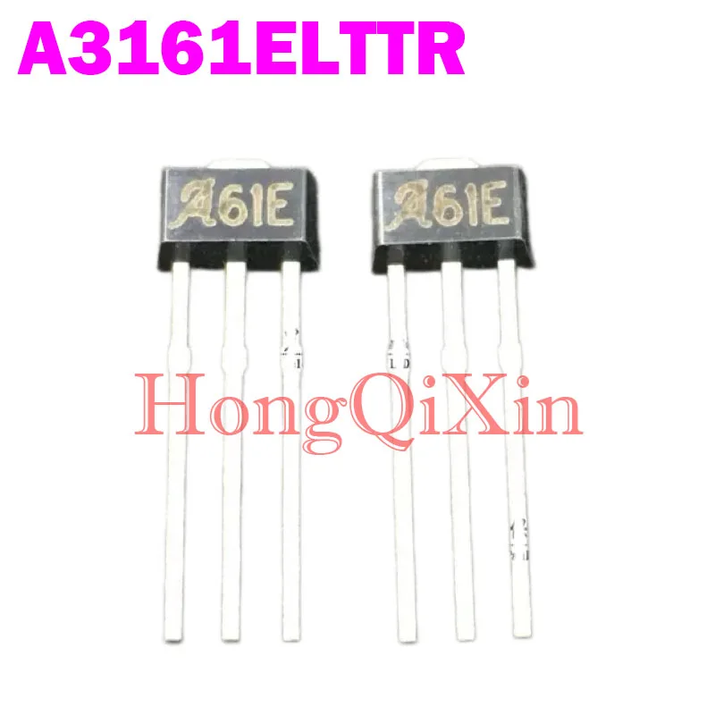 2 pcs/lot  A3161ELTTR Hall Element A61E Hall Sensor SOT-89 Long Lead  IC Electronic Components for Arduino DIY