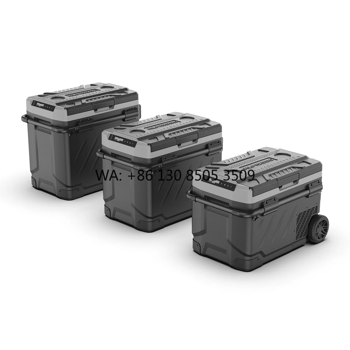 

ZDW50 Car Fridge Refrigerator ABS Plastic 12v DC Compressor Mini Outdoor Camping Fridge Portable Refrigerator for Car