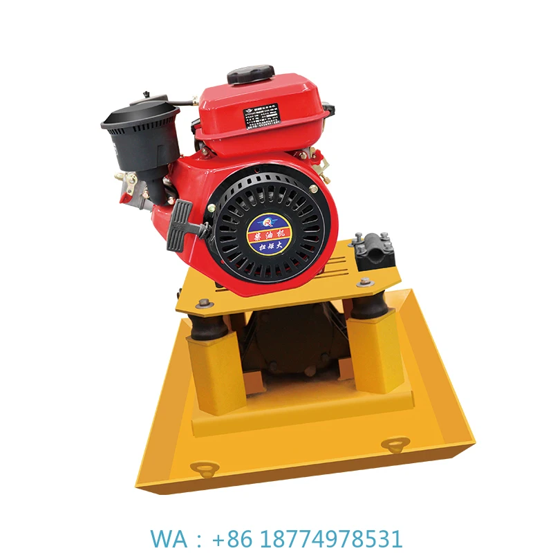 r Hand Vibrating Plate Tamper Compactor Machine Earth /Electric/Mini Manual Soil Vibratory Compacto