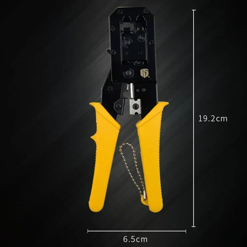 Tang jaringan kabel Ethernet Cat6 In Crimper 1 Alat Modular Cat7 Cutter Crimping untuk Stripper 2 Cat5