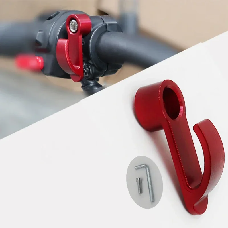 Aluminum alloy off-road motorcycle helmet hook universal motorcycle single hole hook, multifunctional hook