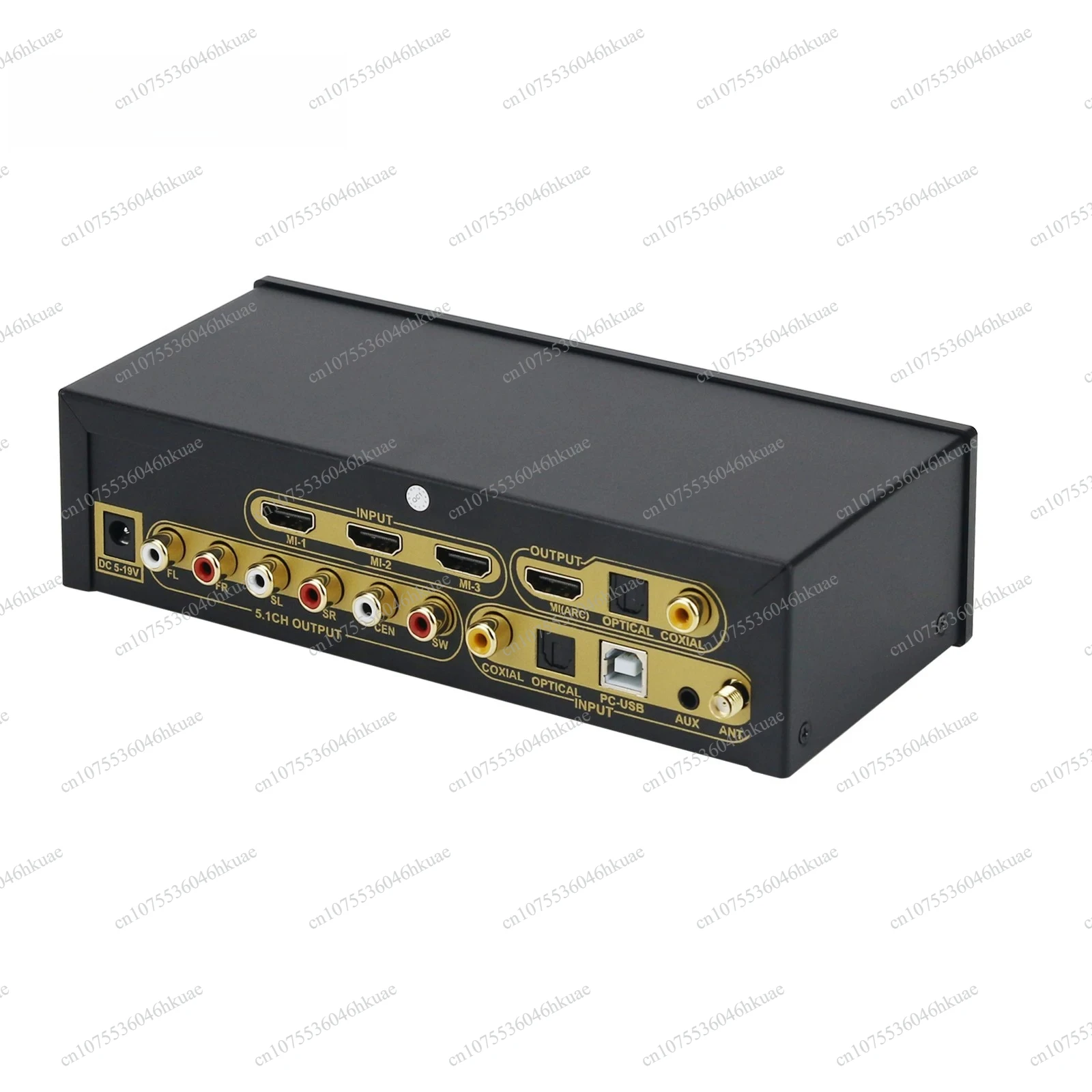 5.1 Channel Digital Audio Decoder DAC USB Sound Card Multifunctional Home Audio Conversion Adapter Device