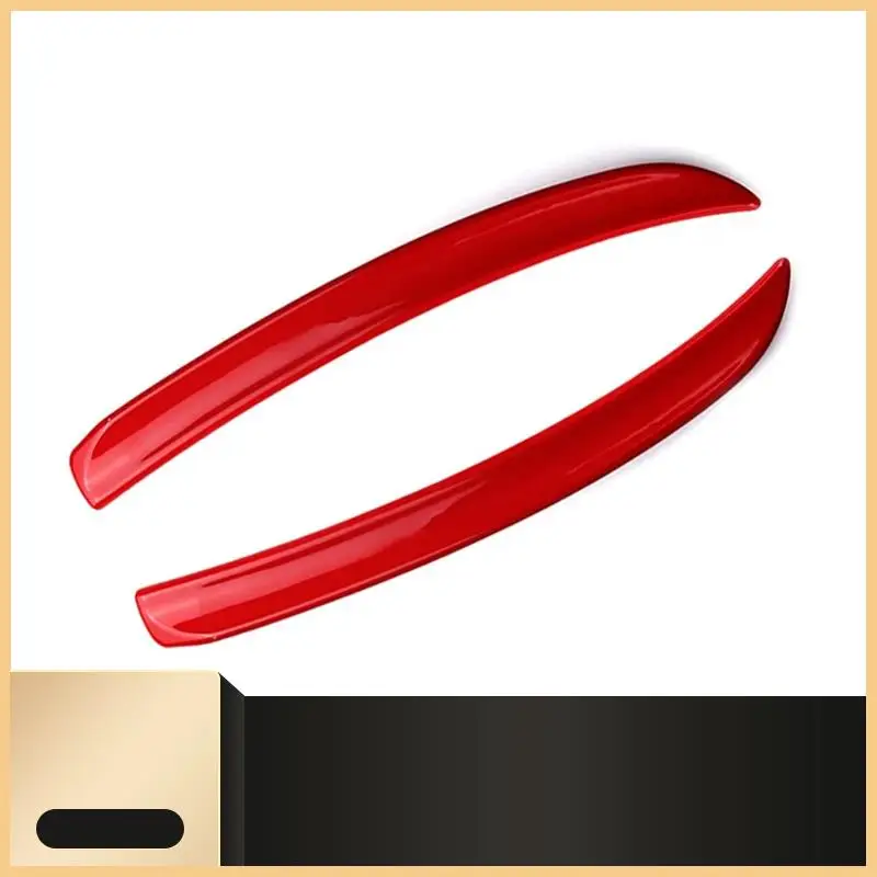 

For MINI F55 F56 Red Car Rear Trunk Roof Spoilers Primer Auto Tail Wing Decoration Exterior Modification Protective Replacement-