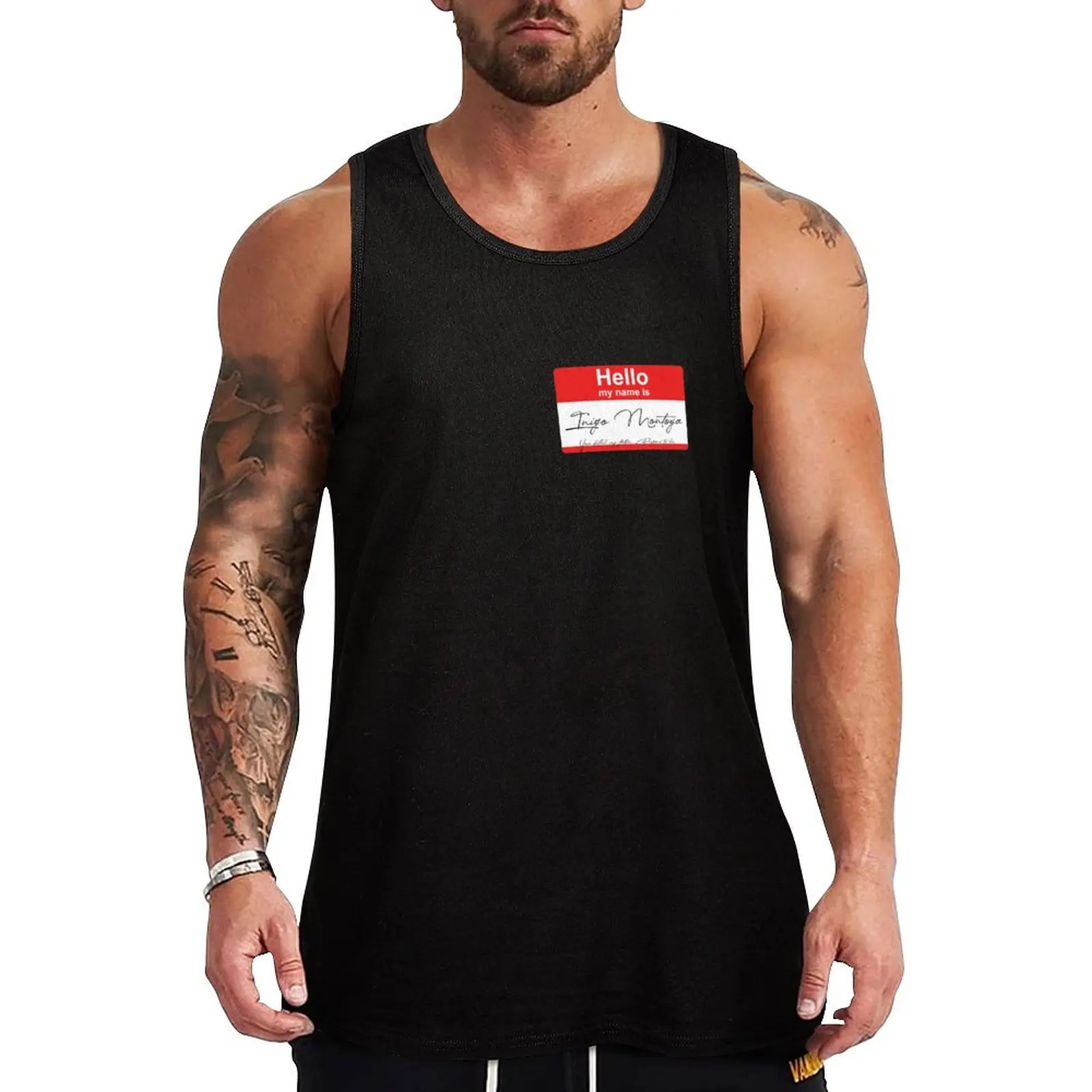 Hello My Name Is Inigo Montoya Tank Top Cool Dry Tank Top Lightweight Summer Sleeveless Top