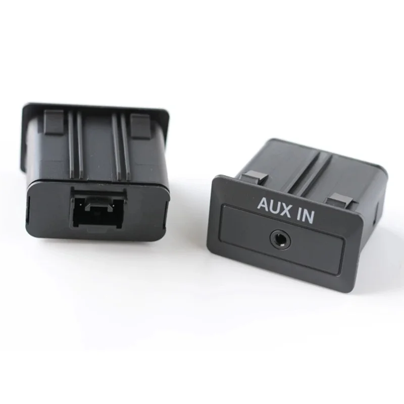 لمازدا 3 2010- 2013 متوافق 1 قطعة وحدة التحكم المركزية للسيارة AUX واجهة مقبس الصوت TD74-66-DFX-5717 مقبس الصوت #1