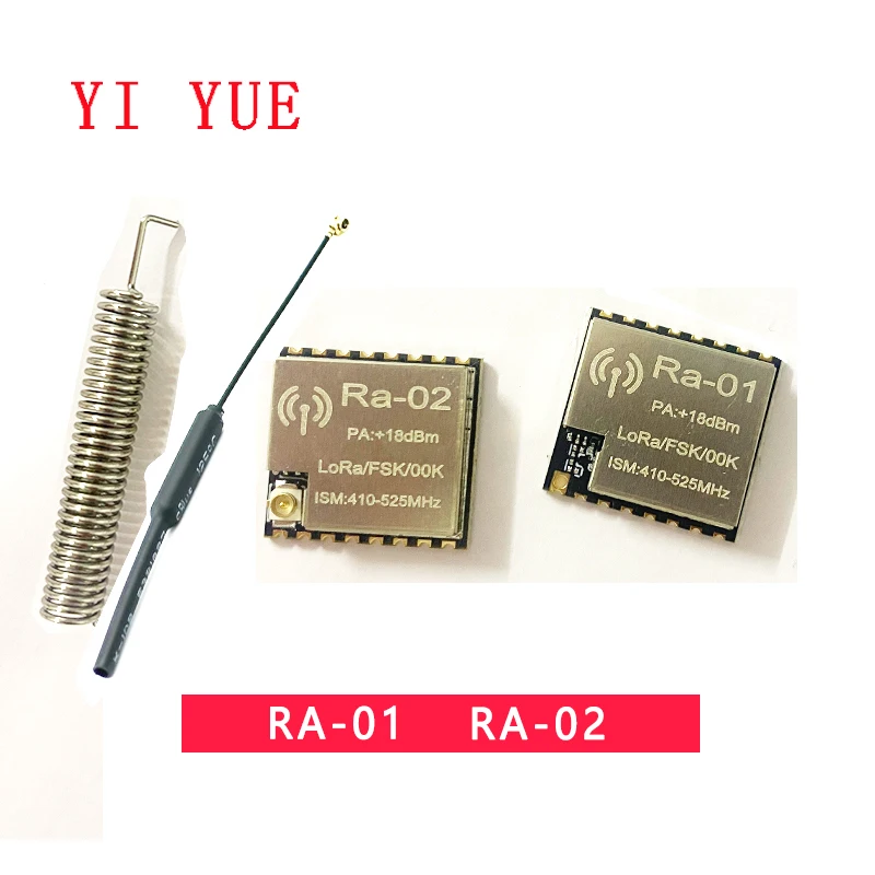 Ra-01 Ra-02 LoRa SX1278 modulo di trasmissione Wireless a spettro diffuso 433Mhz più lontano 10KM per arduino