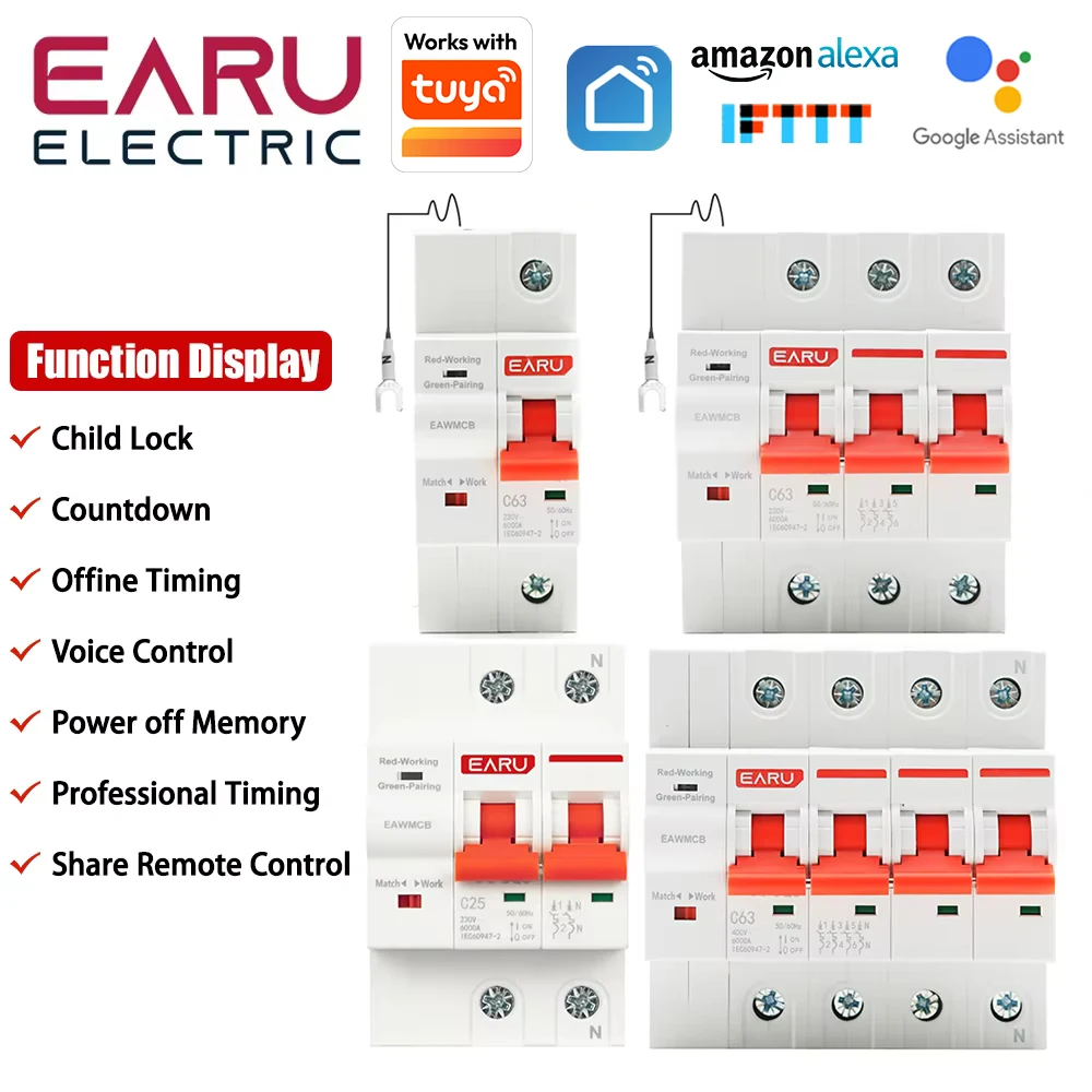 1P 2P 3P 4P Tuya Ap…