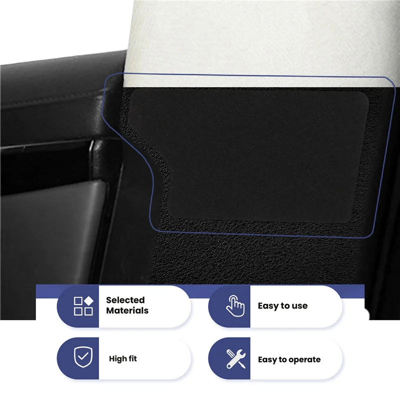 Precision Car Seat Belt Anti Scratch Protector Guard Cover Decal Stickers For Geely Atlas Emgrand NL-3 Proton X70 2016-2020