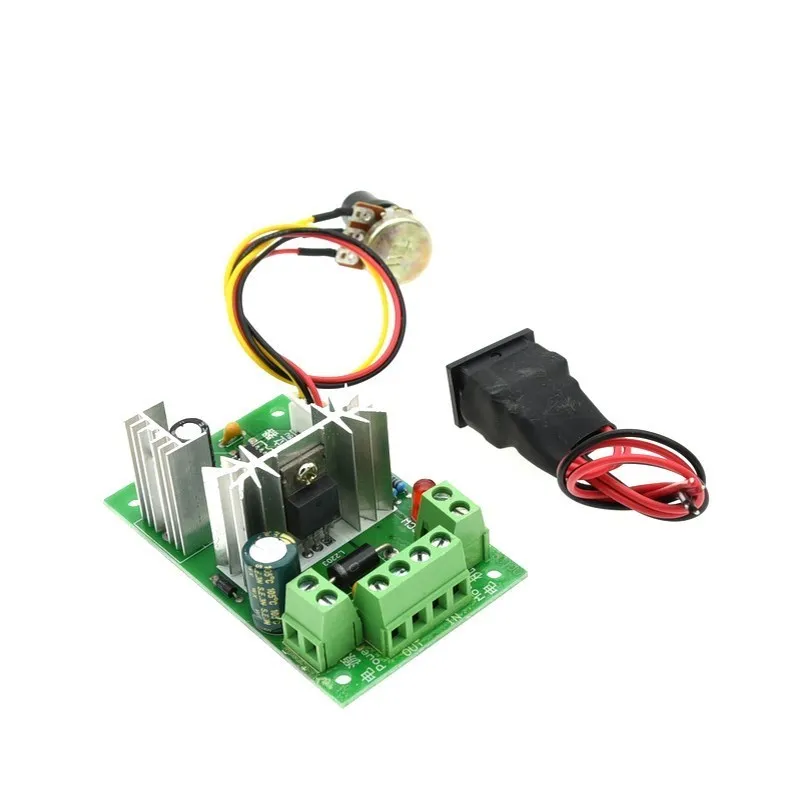 DC 6,5-30V Motor-Drehzahlregler PWM 6A 10A 200W Vorwärts-Rückwärts-Schalter 0-5V PLC Spannungsregler-Steuermodul-Platine – Detail 1