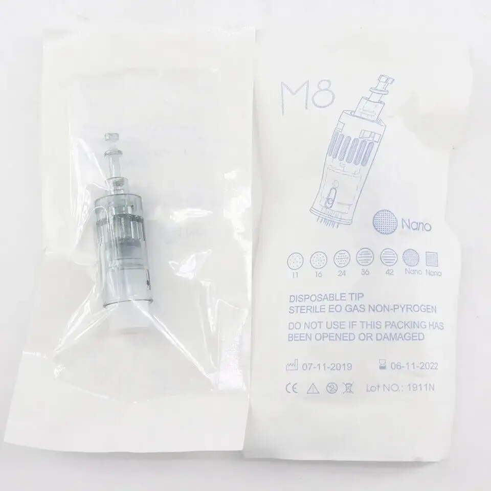 Dr. Pen M8 Needle Cartridges Bayonet Cartridges 11 16 36 42 Nano Needle MTS Micro Skin Needling Compatible With Dr pen M8