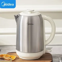 Midea Electric Kettle Portable Stainless Steel Household Kettle 220V Kitchen Appliances 1.8L Multipurpose High Quality Teapot