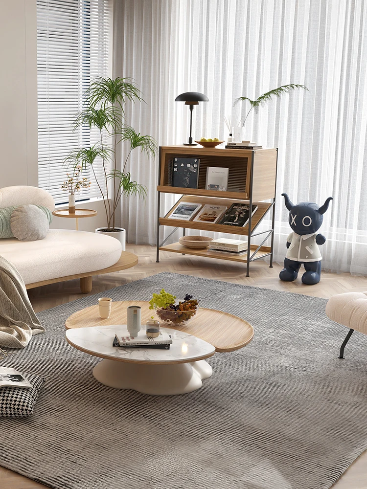 Nordic Modern Sofa Living Room Display Cabinet Locker Simple Japanese Storage Cabinet