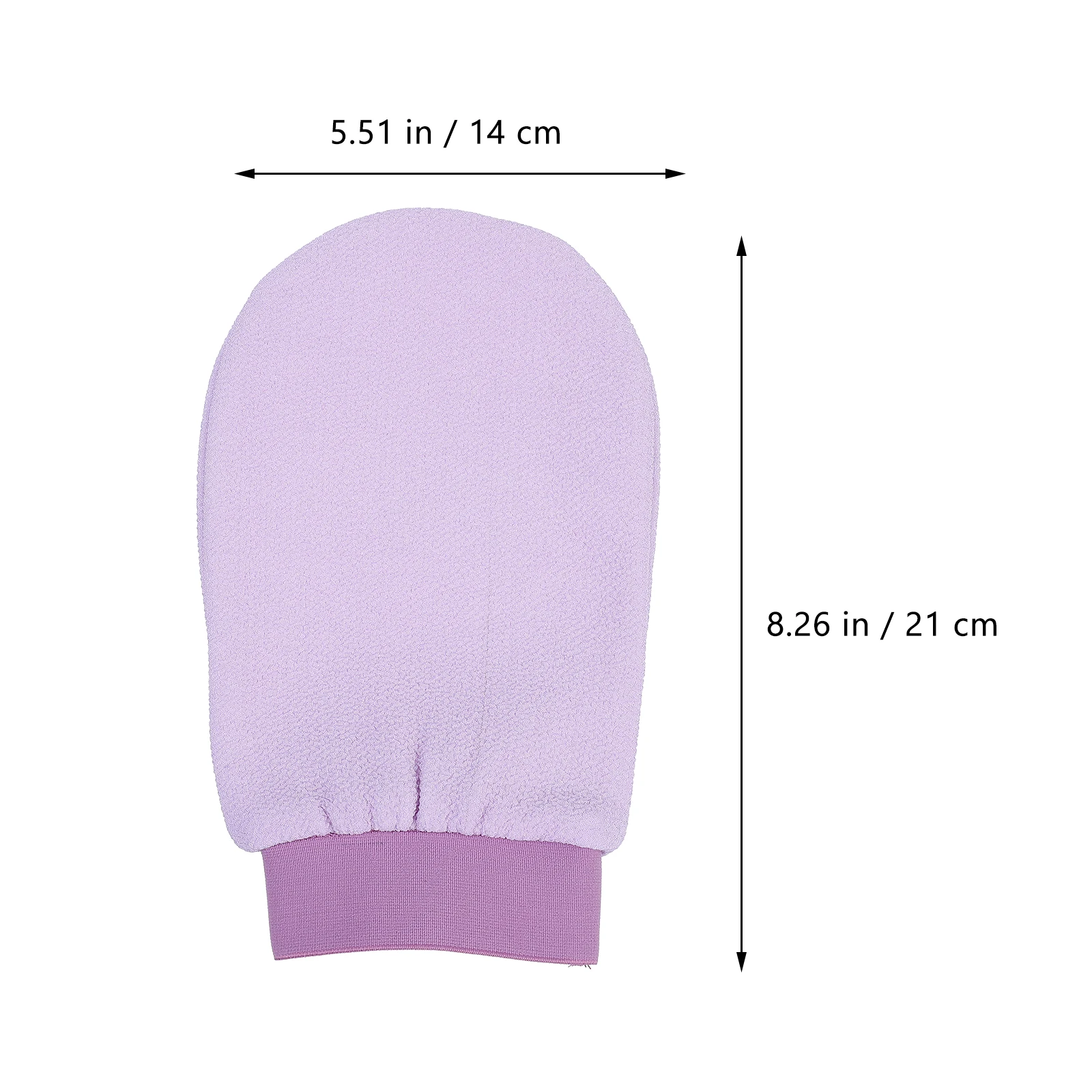 

2 Pcs Clean Bath Towel Gloves Man Scrubber Super Soft Exfoliating Mitt Mud Scrubbing