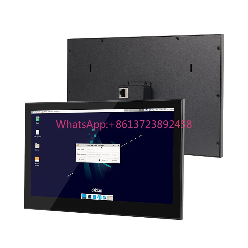 Sunworld 11.6 Inch Linux Tablet RK3568 Linux Debian OS POE Tablet in Wall Home Automation Panel Metal Smart Home Touch Screen