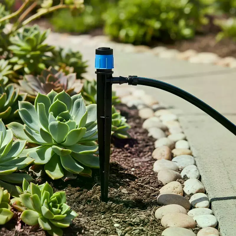 30Pcs 360° Adjustable Irrigation Sprinkler Nozzles 4/7mm Hose Connector for Home Garden Yard Plant Watering