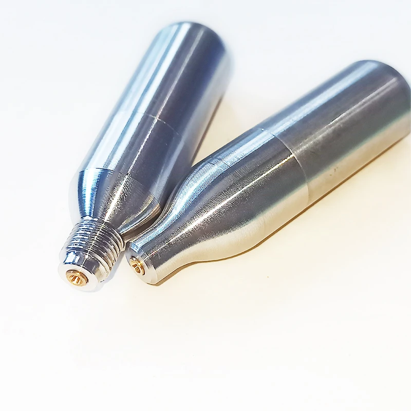 Stainless Steel 8g Capsula Refillable CO2 Cartridge for Beer Brewing Bubble Water Sodas Machine Carbonated Soft Drink Travel - Detail 1