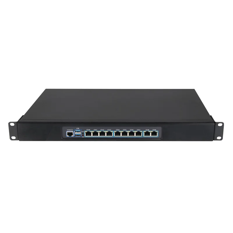 Helorpc 1U Firewall Servidor Aparelho Celeron J6412/J4125 I5-3210M Suporte Linux Pfsense Soft Router Mini PC com 6/8/10xEthernet
