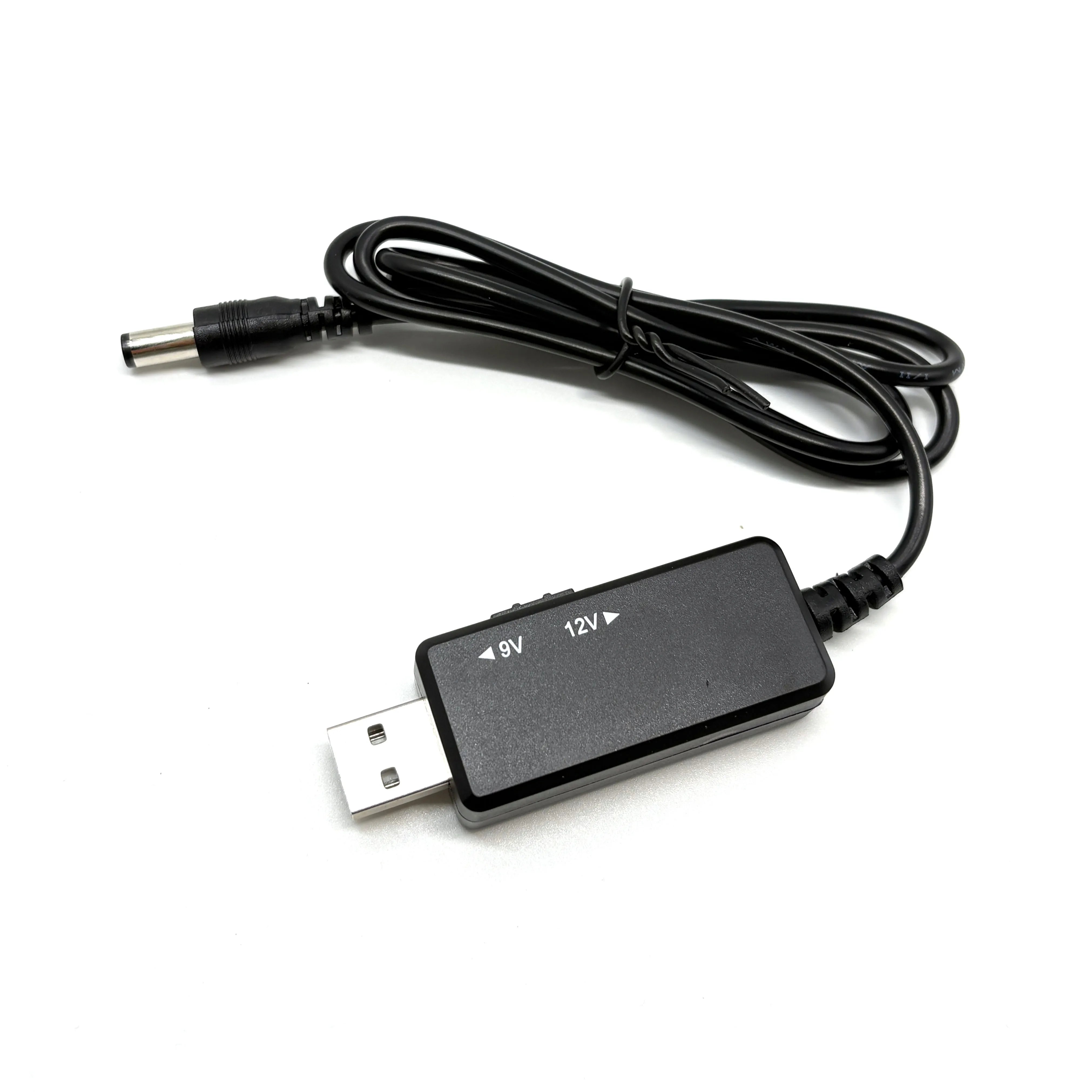 1PCS USB Power Boost Line DC 5V To 9V / 12V Step Up Module Usb Converter Adapter Cable 5.5mm Plug for Fan Speaker Router Modem