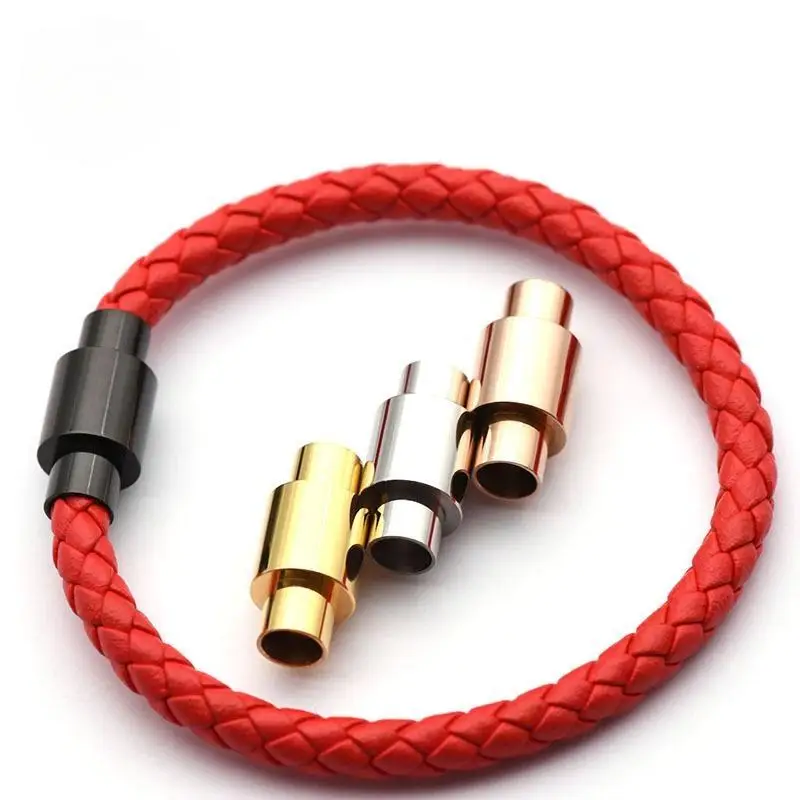 

20 Pieces Stainless Steel Wheel Buckle Magnetic Buckle DIY Bracelet Fashion Accessories Wholesale