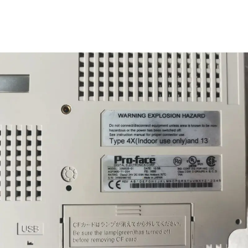 Подержанный сенсорный экран AGP3400-T1-D24 протестирован, быстрая доставка.