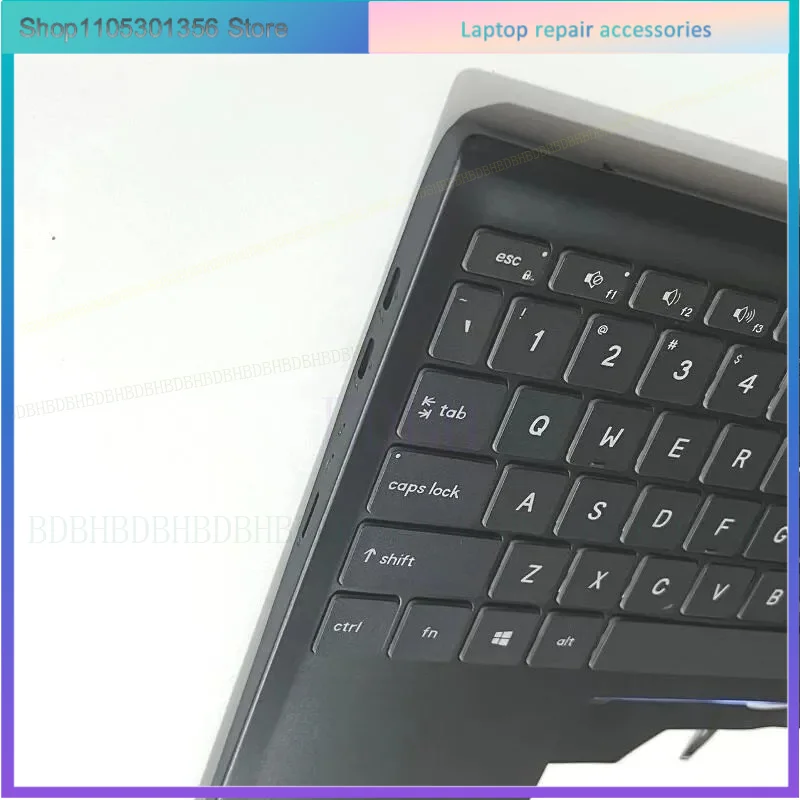 New laptop For Prestige 14 P14 for MS-14C1 Upper Case Palmrest Cover C Shell backlit keyboard