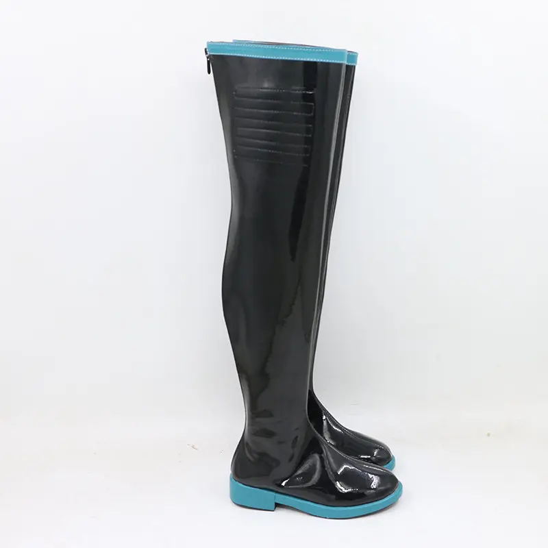 Mikuu Cosplay Shoes Boots Classic Female Girl Vocaloid Anime Halloween Costume Accessories Props