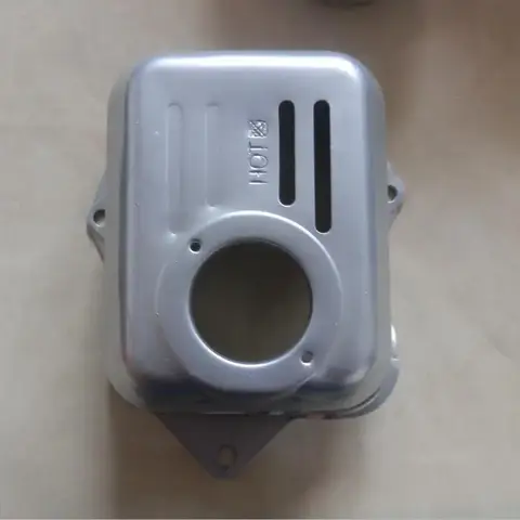 GX100 एग्जॉस्ट मफलर/कवर होंडा GX100U GXR120 98CC OHC 4T इंजन प्रोटेक्टर रैमर श्राउड टैम्पर हीट शील्ड पर फिट बैठता है 10 best sales होंडा इज़ी - №10