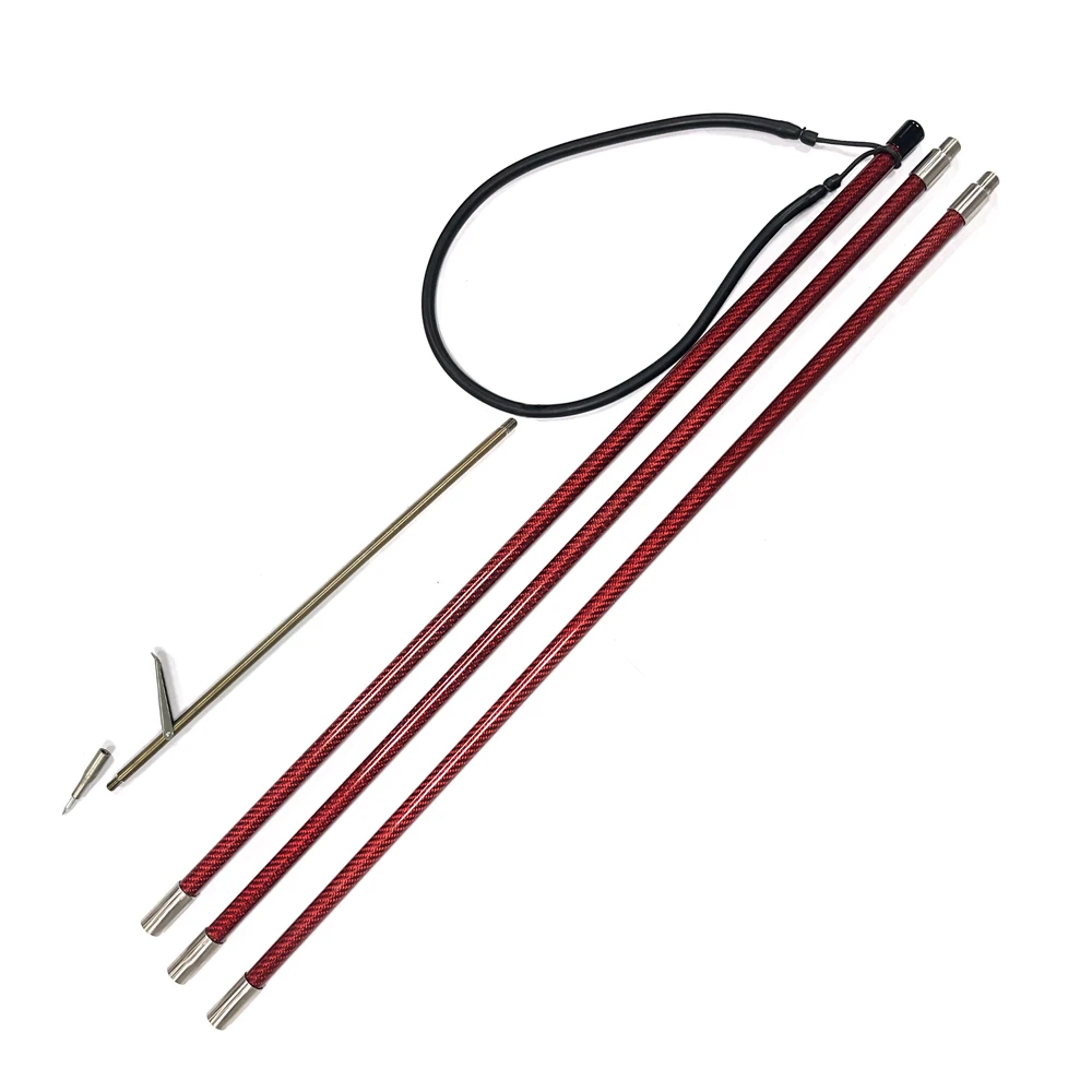 Factory OMER Maldives Carbon Fiber Spearfishing Hand Spear 8FT Fishing Harpoon Hawaiian Sling 11FT Pesca Fish Hunting Pole Spear