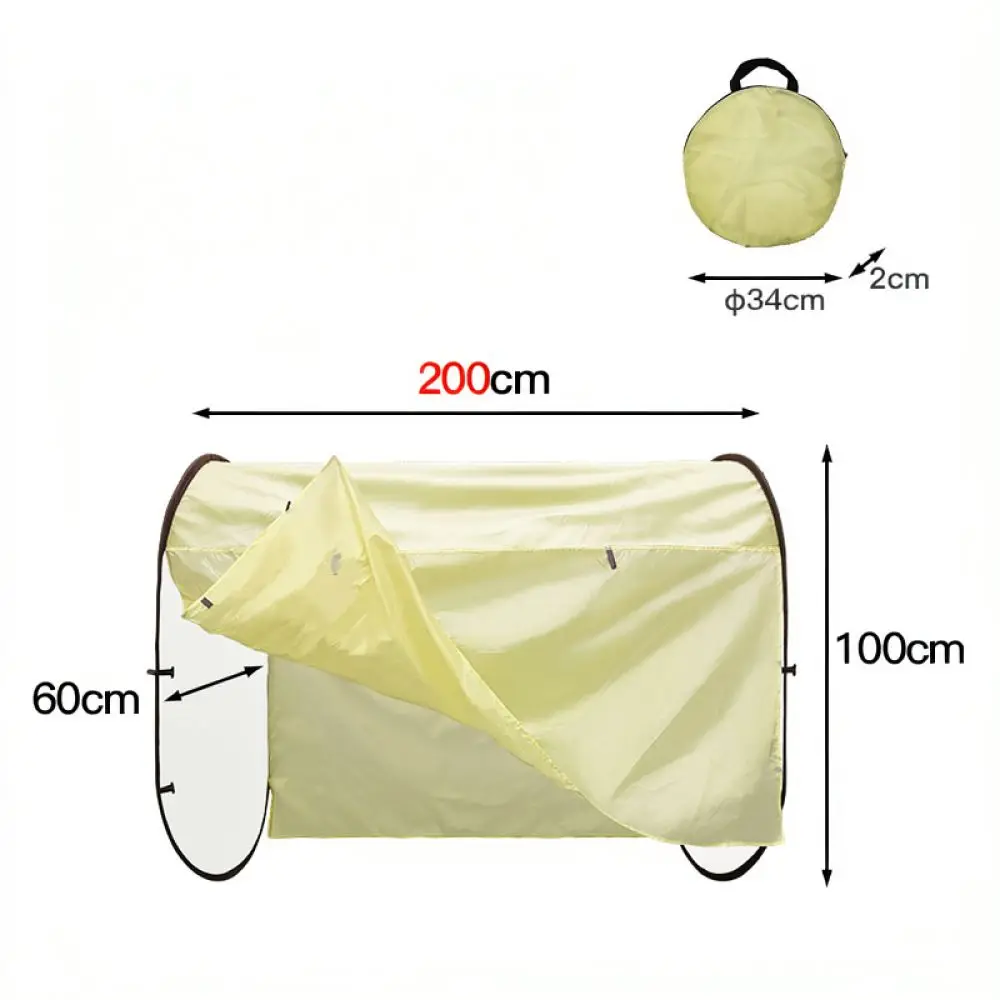 Waterproof Laundry Drying Cover Outdoor Clothes Protector Anti Dust Sunshade Shield Foldable Dryer Net For Balcony Use