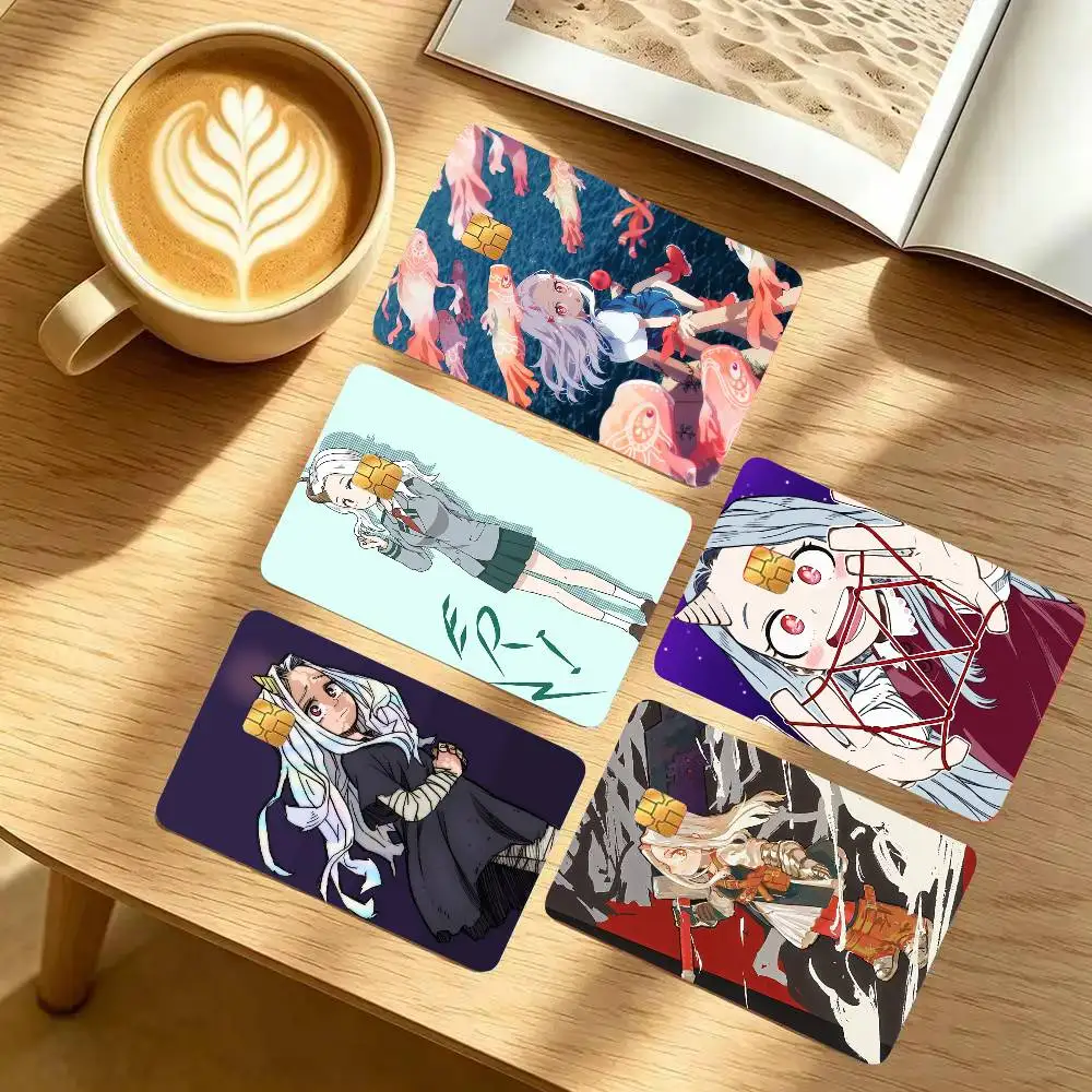 Eri Anime My H-Hero Academia Card Sticker Cartoon Art Credit Card Skin Anti Scratch Bank Debit Card Decal