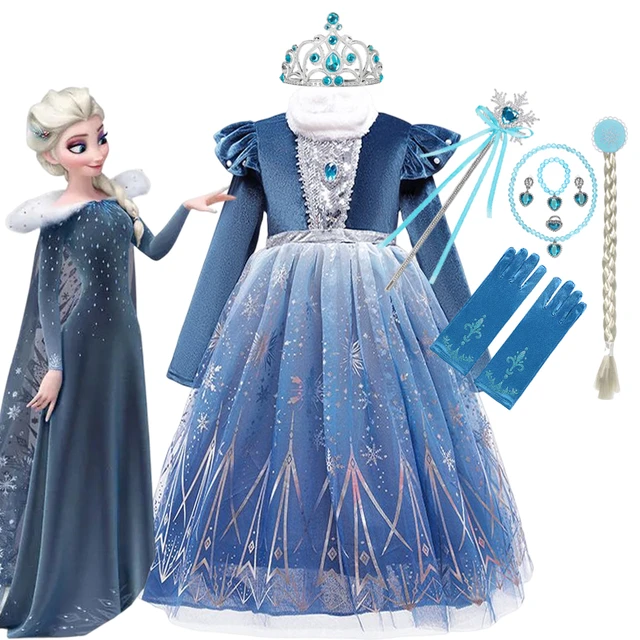 Aliexpress elsa costume best sale