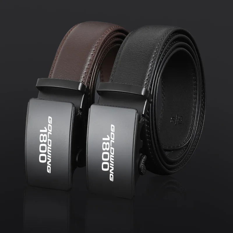 

Canvas men's belt fashion black nylon outdoor metal automatic buckle For Honda Goldwing 1800 gl1800 GL1800 Accessories