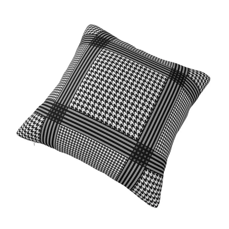 Custom Arabic Keffiyeh Traditional Pattern Throw Pillowcase Tatreez Embroidery Art Luxury Cushion Cover Square Pillowcase