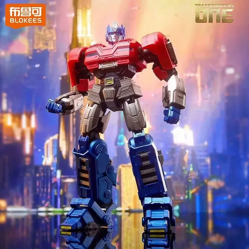 BLOKEES Transformers Legendary Building Block Anime Cartoon Assembled Toy Model Desktop Ornaments Children's Holiday Gifts