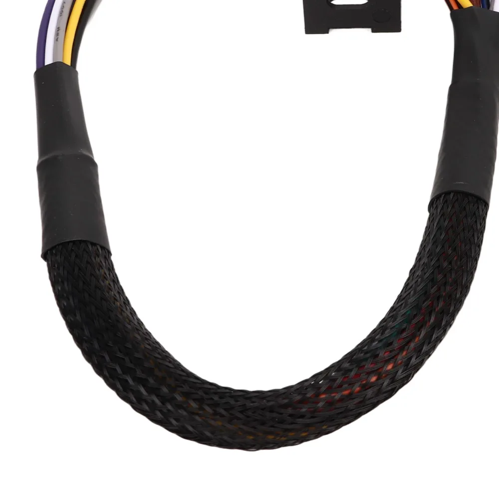 

16 Pin Male to Female OBD2 Cable 1ft/30cm With Mounting Bracket OBDII Cable Braided Shielding OBD2 Extension Cable