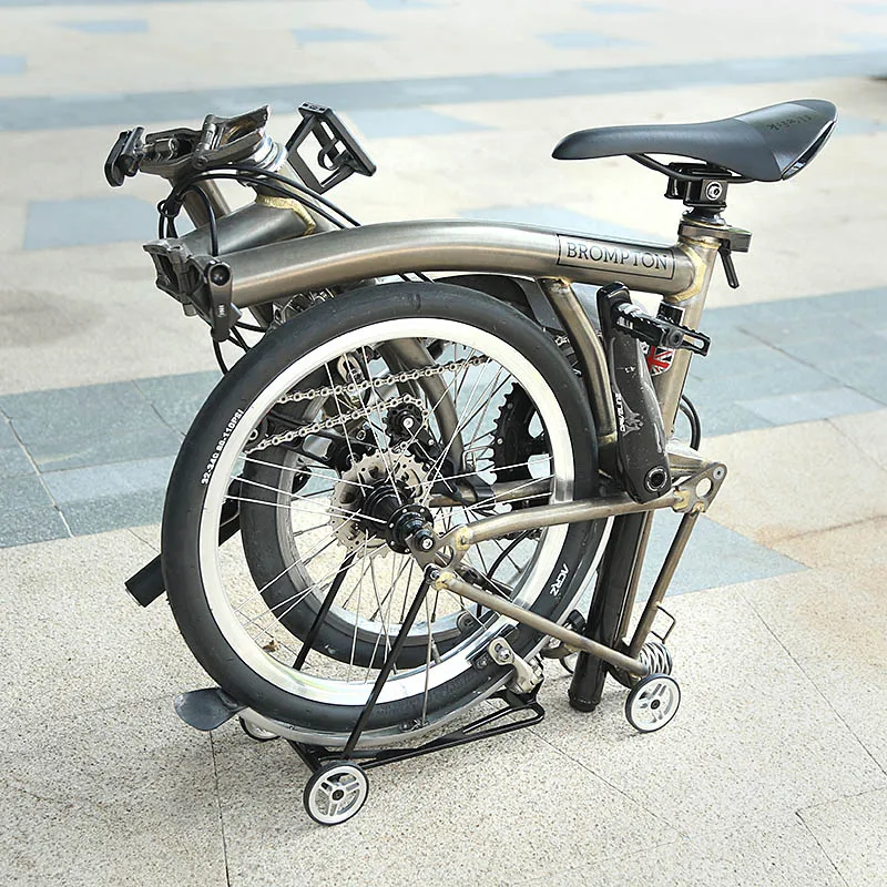 177g ACRZ Rear Rack cnc Aluminum Alloy for brompton L version pikes 3sixty bike