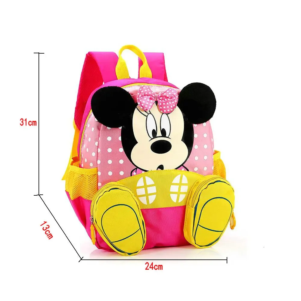 Mickey School Bag Minnie for Boys Girls baby Bag Children Backpack Kindergarten Backpack kid School Bags Satchel