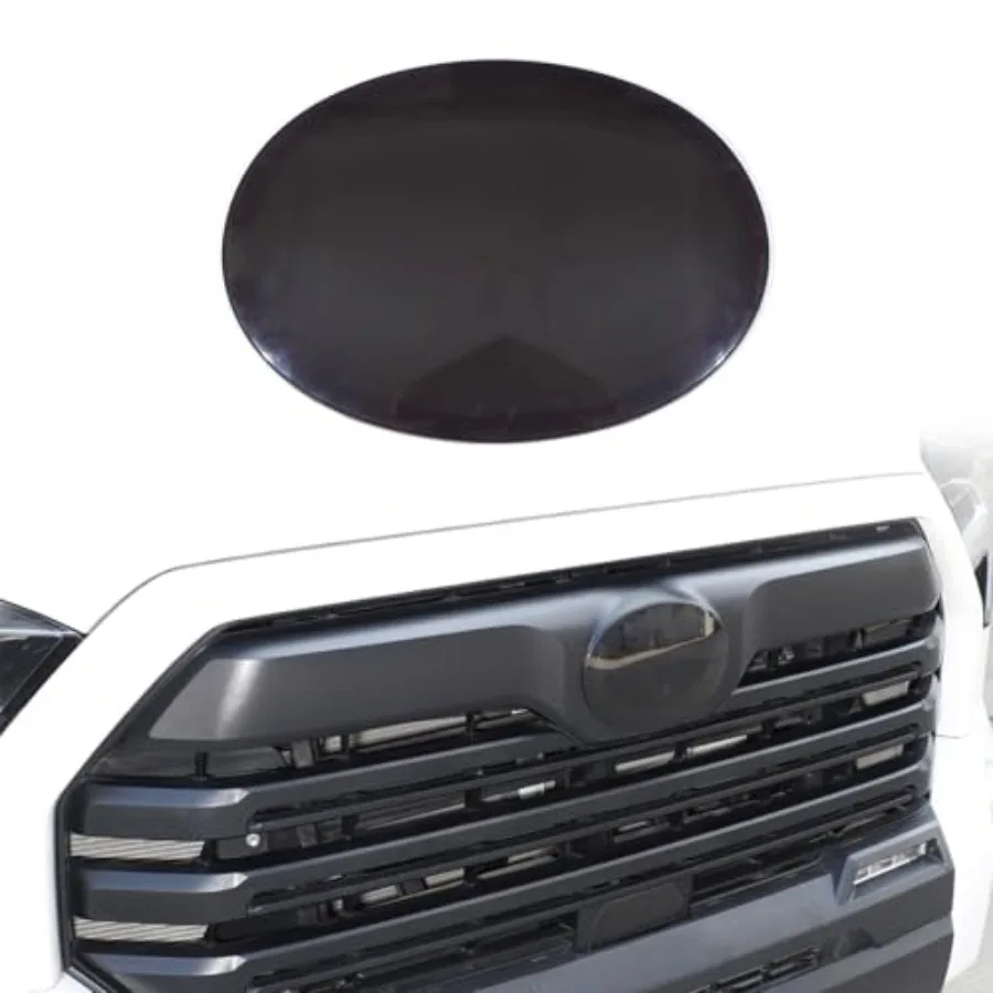 

Накладка на переднюю эмблему, совместимая с Toyota Tundra 2022-2024, декоративное кольцо-накладка на центральную часть передней части автомобиля