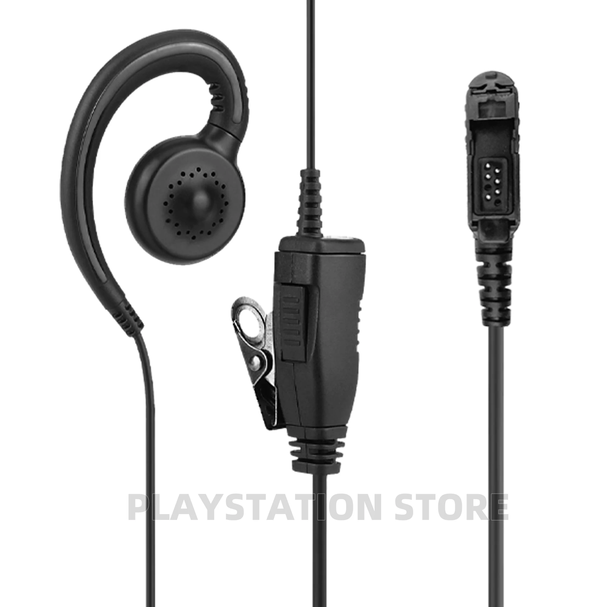 Mikrofon Headset Lubang Suara Walkie Talkie untuk Radio Motorola MTP3550 MTP3250 MTP3150 MTP3200 MTP3100 Headset Pengawasan Lubang Suara