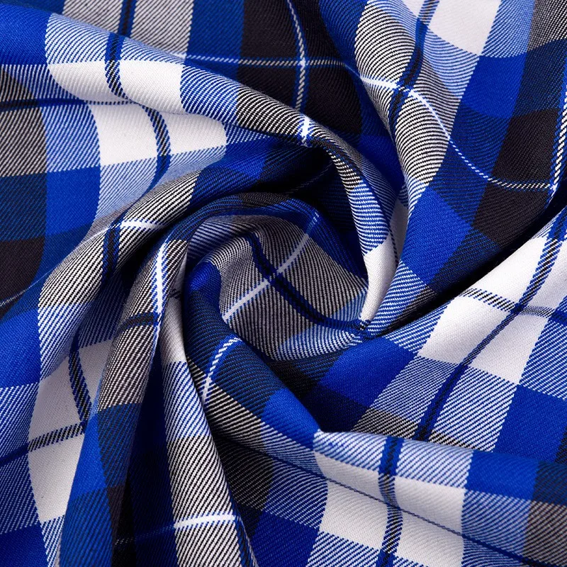 

Yarn-dyed fabric polyester-cotton clothing shirts school uniforms uniform