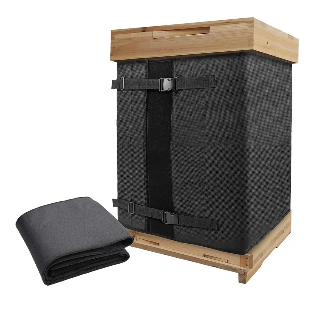 Winter Insulation Wrap For Bee Hives Adjustable For 8 Frame And 10 Frame Waterproof Cover With Thick Foam Layer