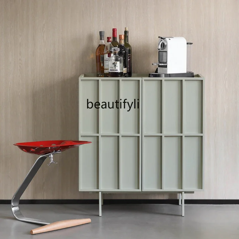 

zxqModern Light Luxury Nordic Italian Minimalist Singapore Tableware Wine Set Storage Cabinet Side Cabinet Entrance Cabinet
