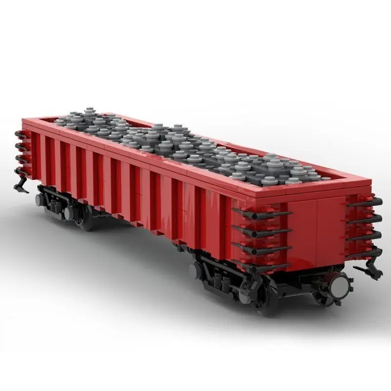 

Custom MOC-55763 Gondola Car W/ Gravel Load Train 563 Parts gifts for Christmas