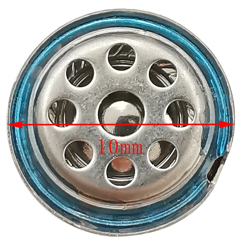 18Ohm Hoofdtelefoon Luidspreker Hifi 10Mm Headset Driver Titanium Film Oortelefoon Voor IE6 IE7 IE80 Reparatie Diy Onderdelen 2 stuks