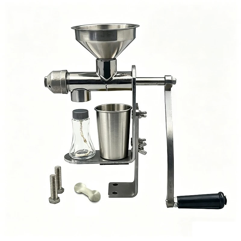 Household oil press Non-automatic hot and cold oil press