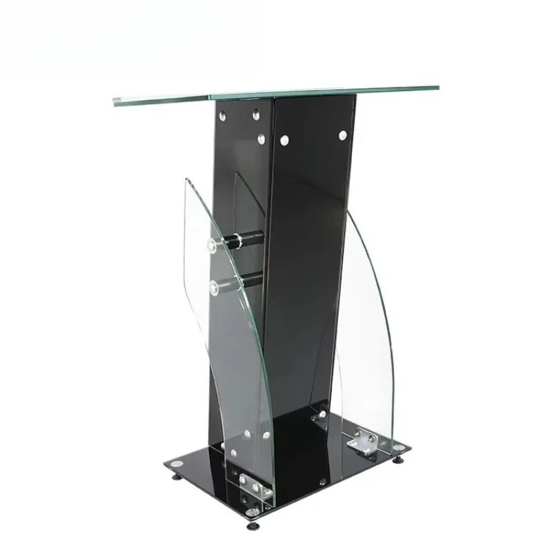 Church Pulpit Black Cardboard School Outdoor Modern Commercial Furniture Pulpit