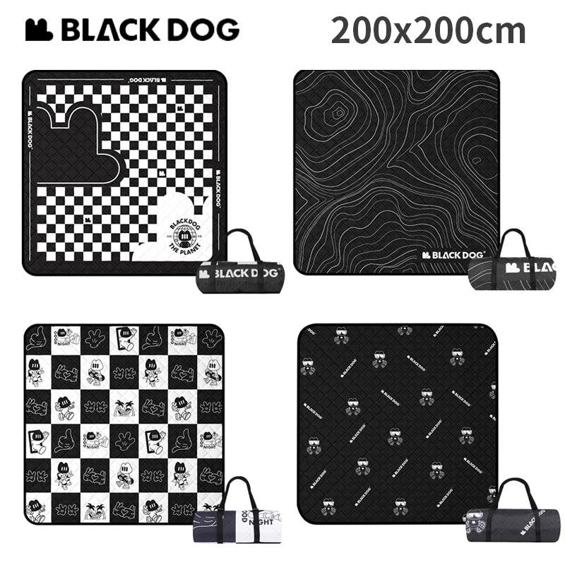 

Naturehike Blackdog Ultrasonic Picnic Mat Waterproof Blanket Aluminum Film Carpet Pad Camping Outdoor Beach Mattress 200x200cm