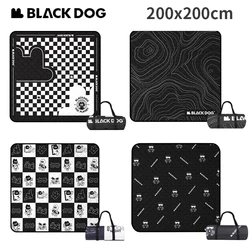 Naturehike Blackdog Ultrasonic Picnic Mat Waterproof Blanket Aluminum Film Carpet Pad Camping Outdoor Beach Mattress 200x200cm