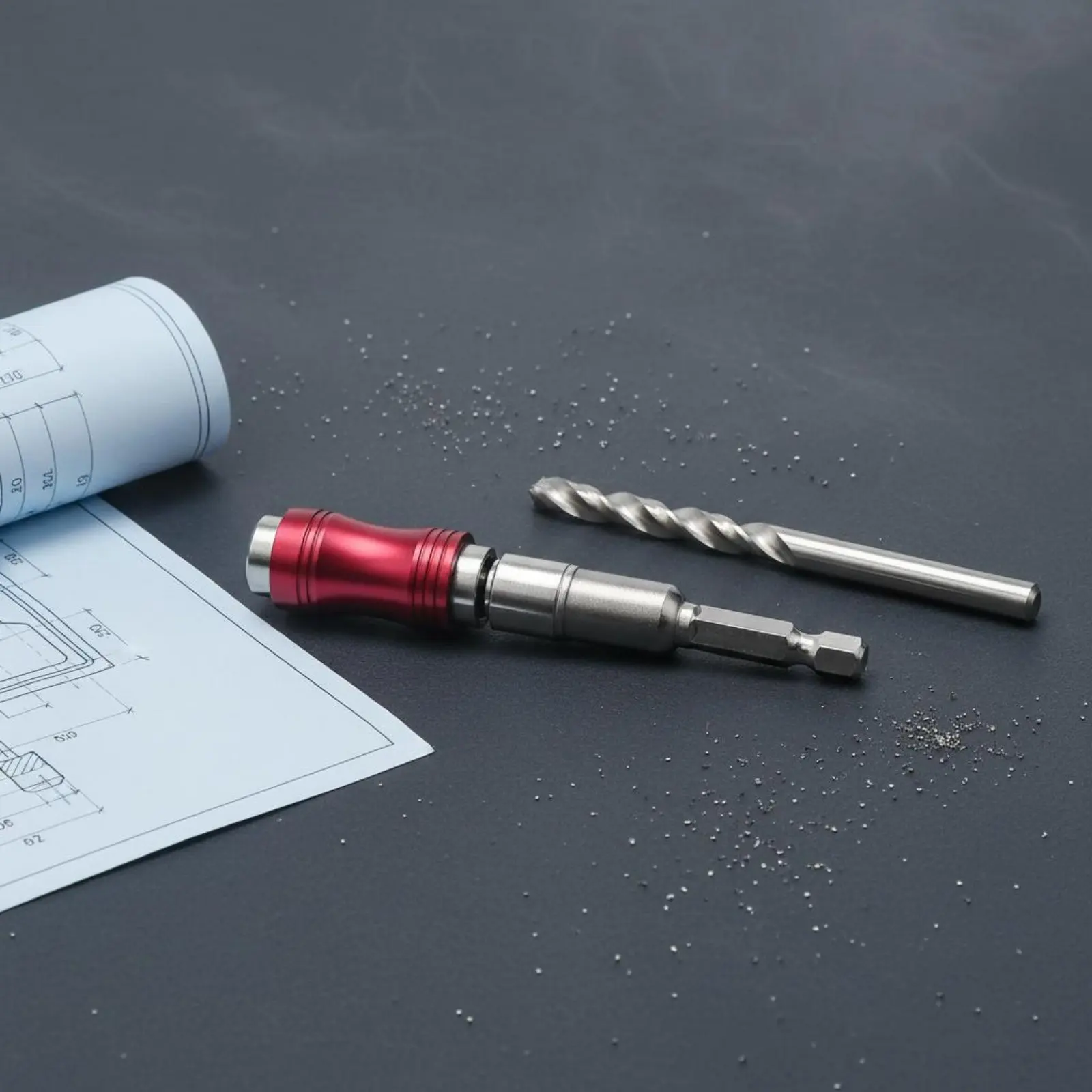 Universal Joint Bit Holder Strong Magnetic Cores Attractive Extension Bit Holder Flexible Drill Extension for Furniture Assembly