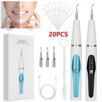 Electric Dental Calculus Remover Dental Cleaning Device Teeth Cleaner Tooth Whitening Irrigator Remove Tartar Scaler Teeth Care